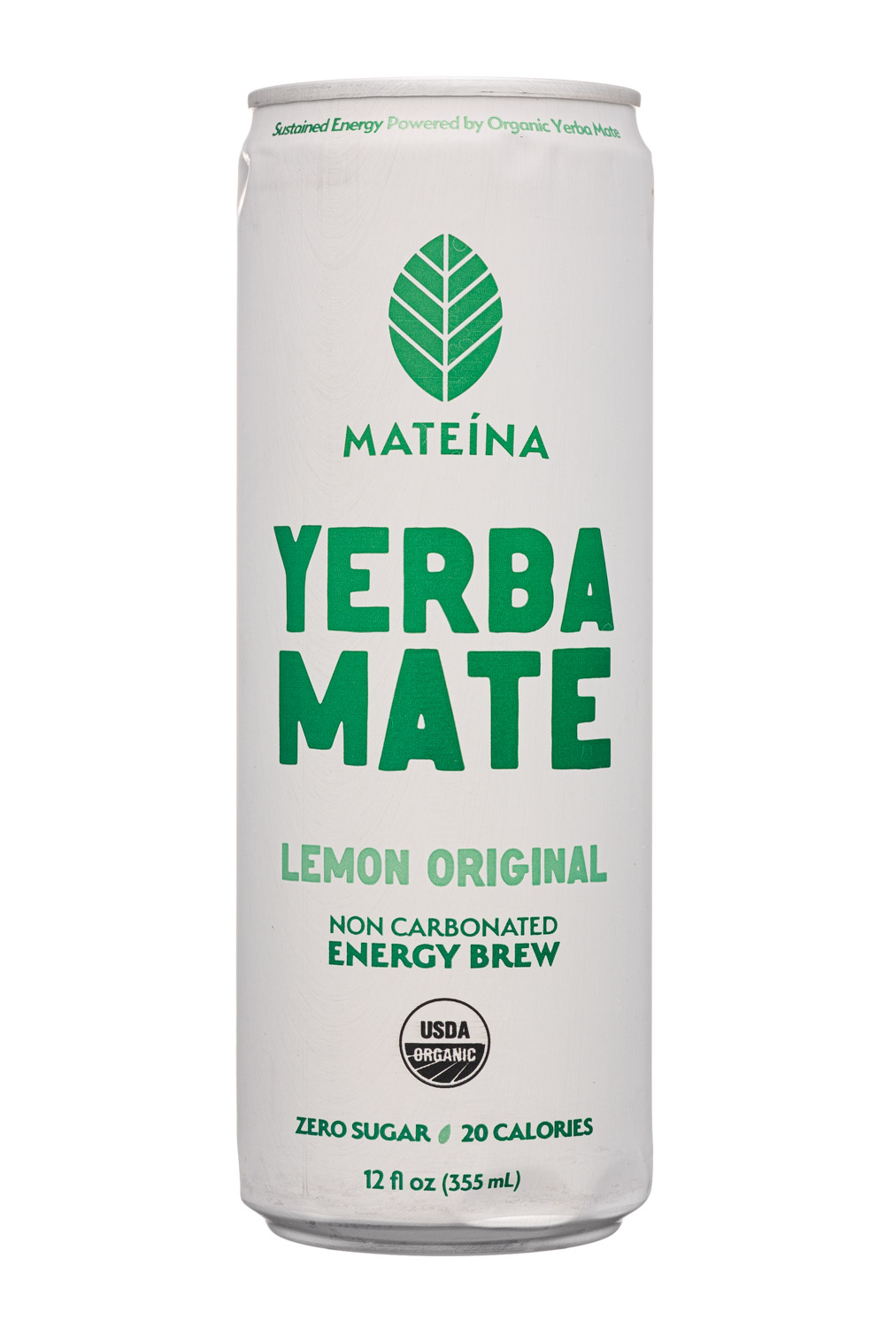 Mateina: Mateina-12oz-2025-YerbaMate-LemonOriginal-Front