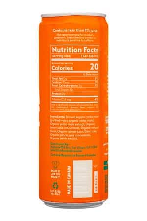 Mateina: Mateina-12oz-2025-YerbaMate-PeachPassion-Facts