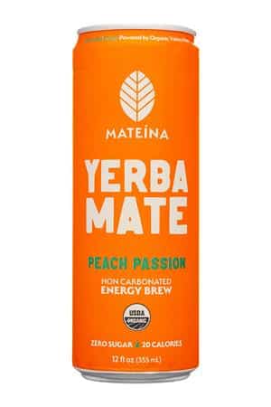 Mateina: Mateina-12oz-2025-YerbaMate-PeachPassion-Front
