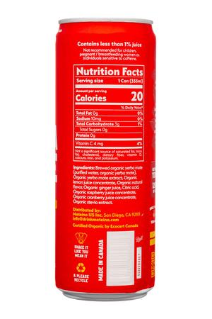 Mateina: Mateina-12oz-2025-YerbaMate-RaspberryYuzu-Facts