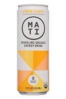 MATI: Mati-12oz-0Cal-SparklingEnergy-LemonGinger-Front