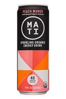 MATI: Mati-12oz-40Cal-SparklingEnergy-PeachMango-Front