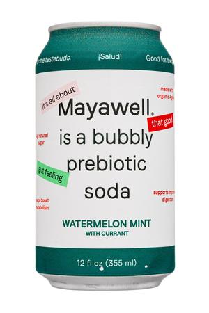 Mayawell: Mayawell-12oz-2022-PrebSoda-WatermelonMint-Front