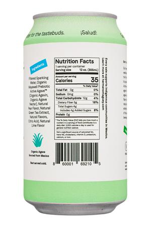 Mayawell: Mayawell-12oz-2022-Soda-PearLime-Facts