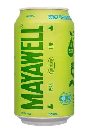Mayawell: Mayawell-12oz-2023-Prebiotic-PearLime-Front