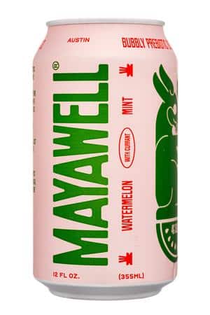 Mayawell: Mayawell-12oz-2023-Prebiotic-WatermelonMint-Front