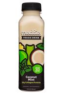 Medlie: Medlie-12oz-VeggieDrink-CoconutMint-Front
