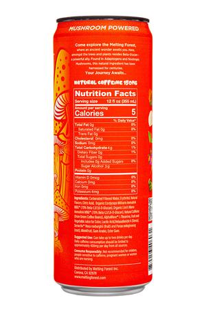 Melting Forest: MeltingForest-12oz-2024-MushEnergy-OrangeCream-Facts