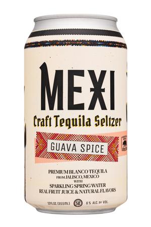 Mexi Craft Tequila Seltzer: Mexi-12oz-2023-TequilaSeltzer-GuavaSpice