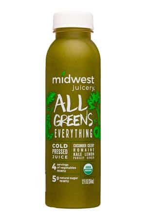Midwest Juicery: MidwestJuicery-12oz-2023-AllGreens-Front