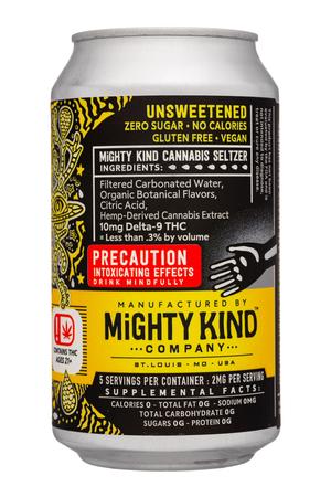 MIGHTY KIND: MightyKind-12oz-2024-CannabisSeltzer-HeadyLemon-Facts