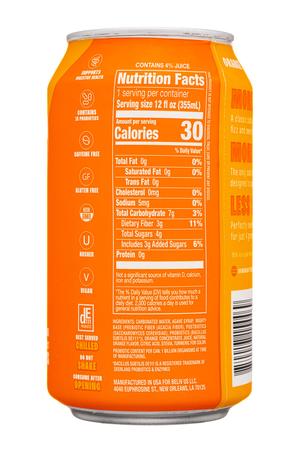 Mighty Soda: MightySoda-12oz-2024-Biotics-Orange-Facts
