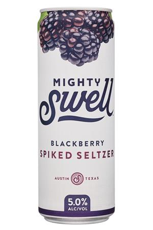 Mighty Swell: MightySwell-12oz-2020-SpikedSeltzer-Blackberry-Front