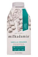 Milkadamia: Milkadamia-16oz-Creamer-Vanilla-Front