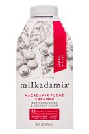 Milkadamia: Milkadamia-16oz-Creamer-MacadamiaFudge-Front