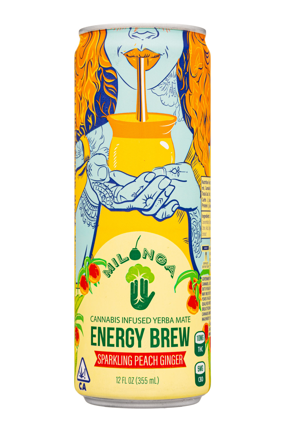 Sparkling Peach Ginger