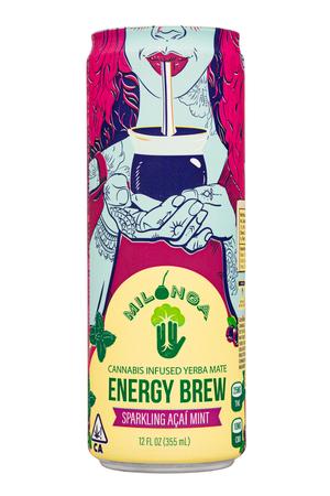 Milonga: Milonga-12oz-2023-EnergyBrew-Sparkling-AcaiMint-Front