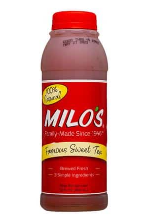 Milo's: Milos-12oz-2023-FamousSweetTea-Front