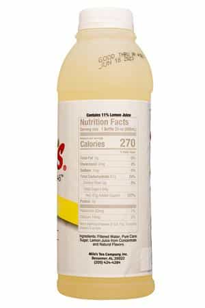 Milo's: Milos-20oz-2023-Lemonade-Facts