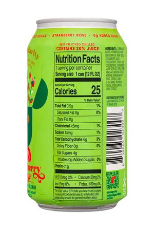 Mind Garden: MindGarden-2025-12oz-Elixer-StrawbRose-Facts