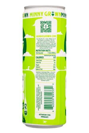 Minny Grown: MinnyGrown-12oz-2023-CannCocktail-Minnarita-Facts