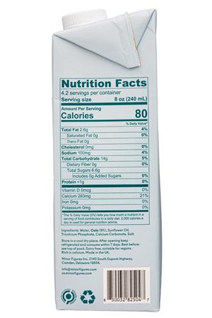 Minor Figures: MinorFigures-24oz-2022-BaristaOat-Light-Facts