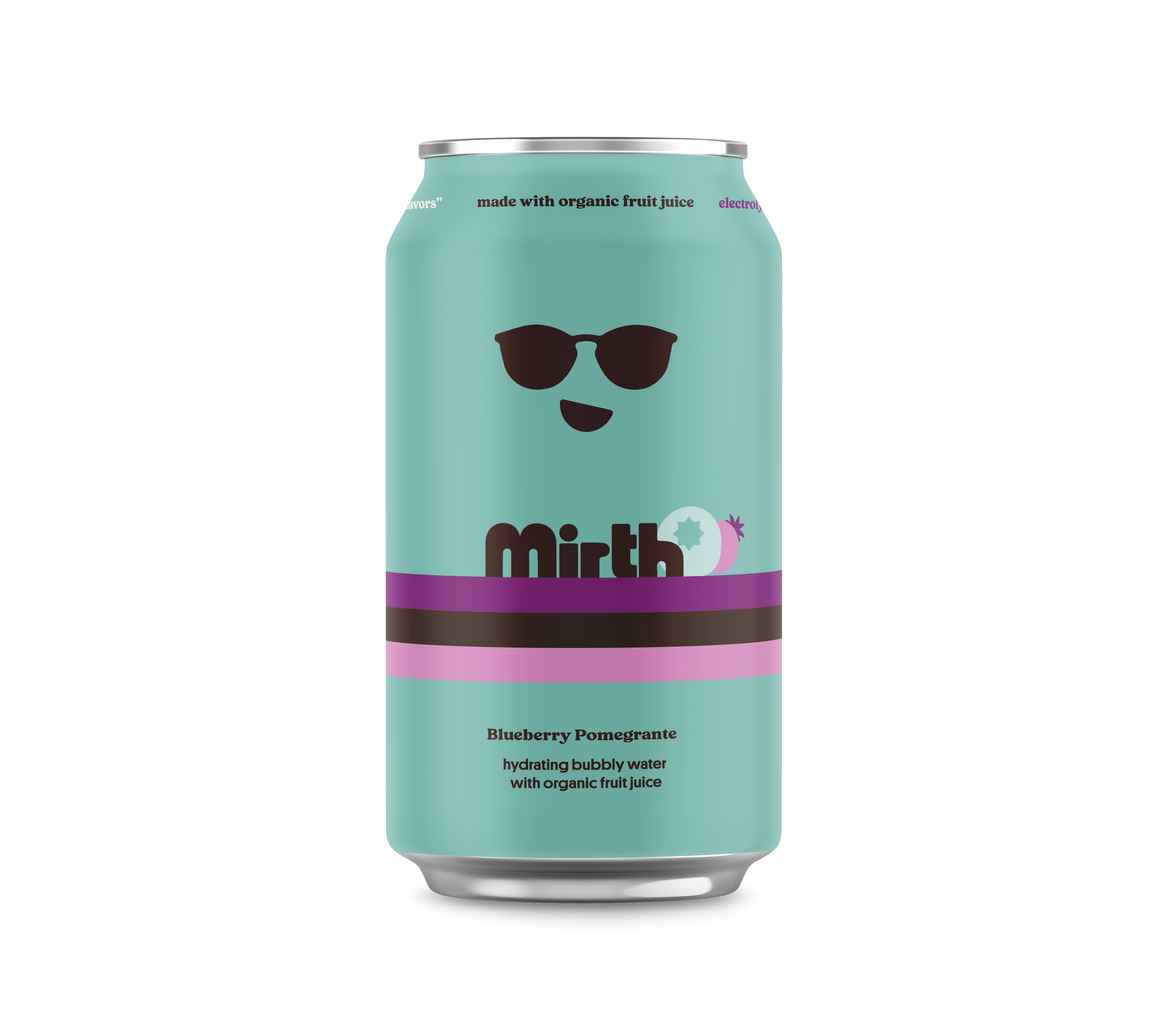 Photo of Blueberry Pomegranate - Mirth Sparkling Water (uploaded by company)