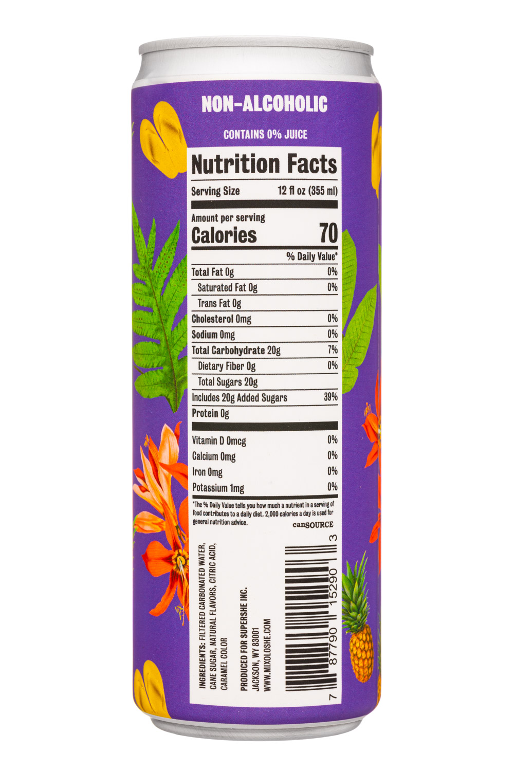 MIXOLOSHE: MixoloShe-12oz-2022-SouthernPineappleSmash-Facts