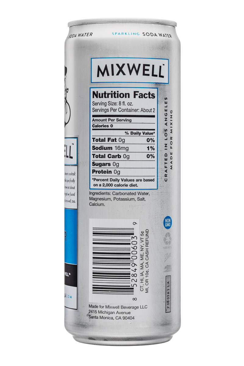 Mixwell: Mixwell-12oz-Sparkling-SodaWater-Facts