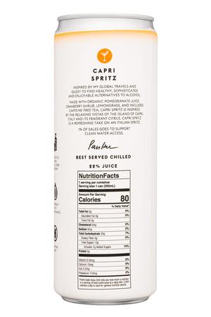 Mocktail Club: MocktailClub-12oz-2022-NonAlcCocktail-Can-CapriSpritz-Facts