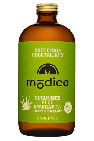 Modica: Modica-16oz-2020-CocktailMix-CucumberAloeMarg-Front