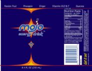 Mojo Energy Drink: Full Can design