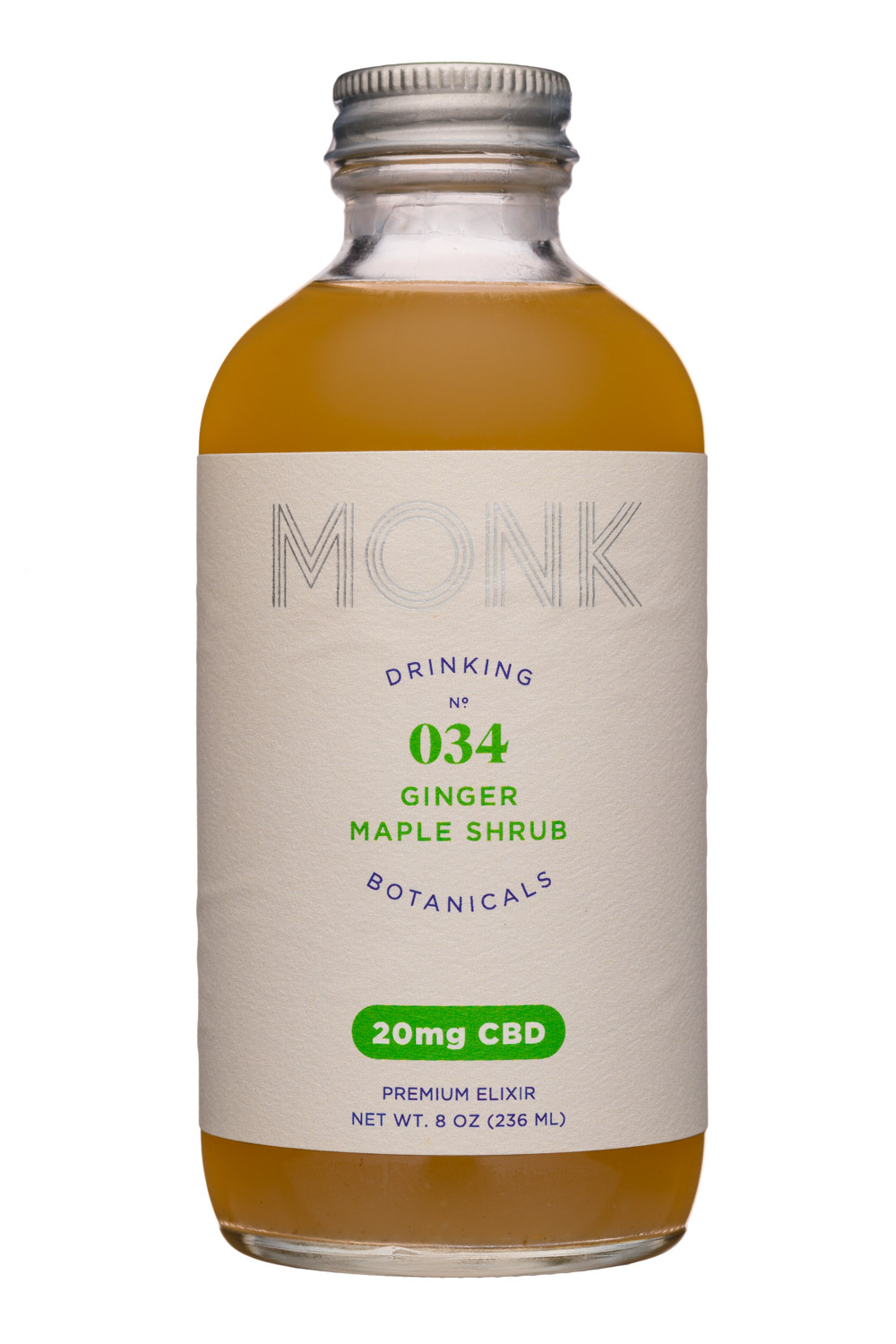 No. 034 - Ginger Maple Shrub 8oz