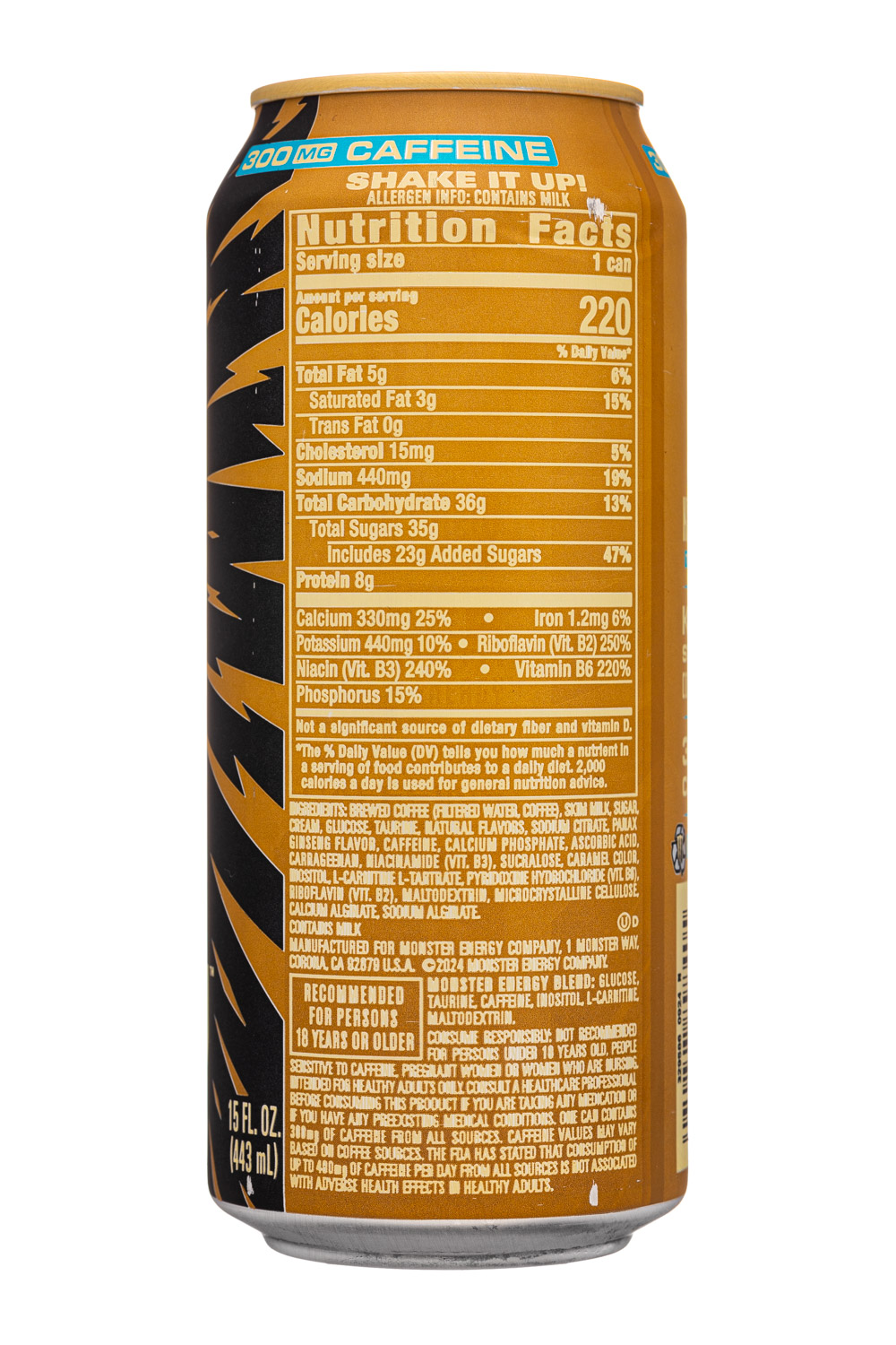Monster Energy - Java Monster: Monster-16oz-2025-KillerBrew-MeanBean-Facts