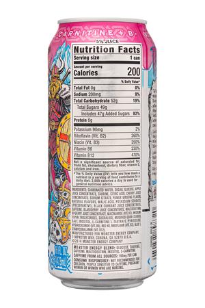 Monster Juice: Monster-16oz-2025-Juice-VikingBerry-Facts