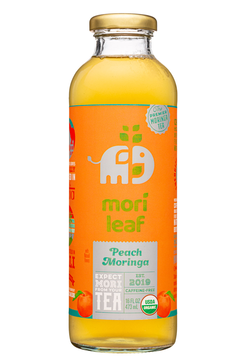Peach Moringa - Lightly Sweetened