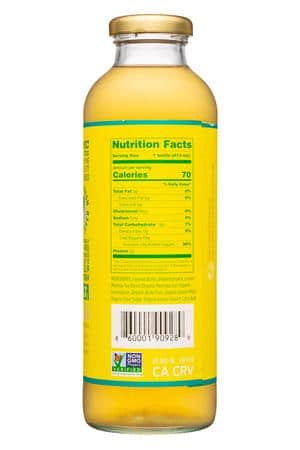 Mori Leaf: MoriLeaf-16oz-2022-Moringa-Lemon-Facts