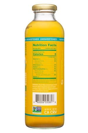 Mori Leaf: MoriLeaf-16oz-2022-Moringa-Lemon-Unsweet-Facts