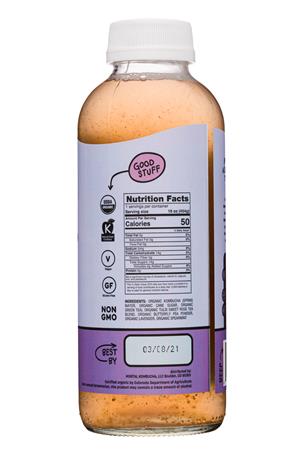 Mortal Kombucha: MortalKombucha-16oz-2021-Kombucha-ChillFlower-Facts