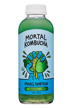 Mortal Kombucha: MortalKombucha-16oz-2021-Kombucha-MargSimpson-Front