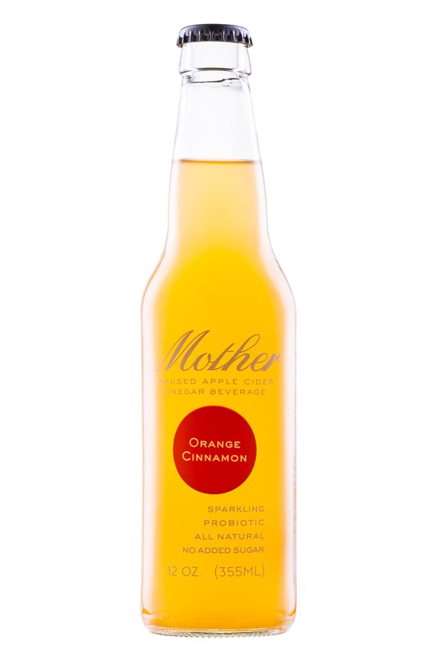 Mother Beverage: Mother-12oz-OrangeCinnamon-Front