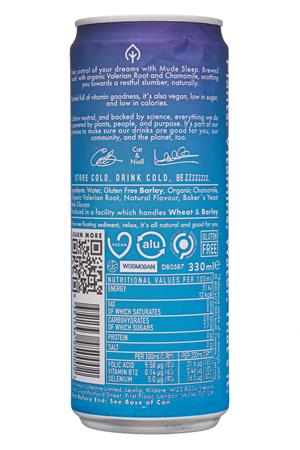 Mude: Mude-330ml-2021-Sparkling-Sleep-Facts