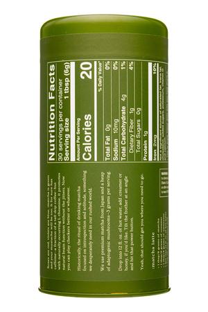 MUD\WTR: MUDWTR-6oz-2023-Powder-Matcha-Facts