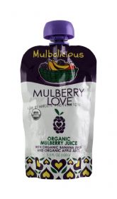 Organic Mulberry with Banana and Apple