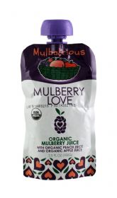 Organic Mulberry with Peach and Apple
