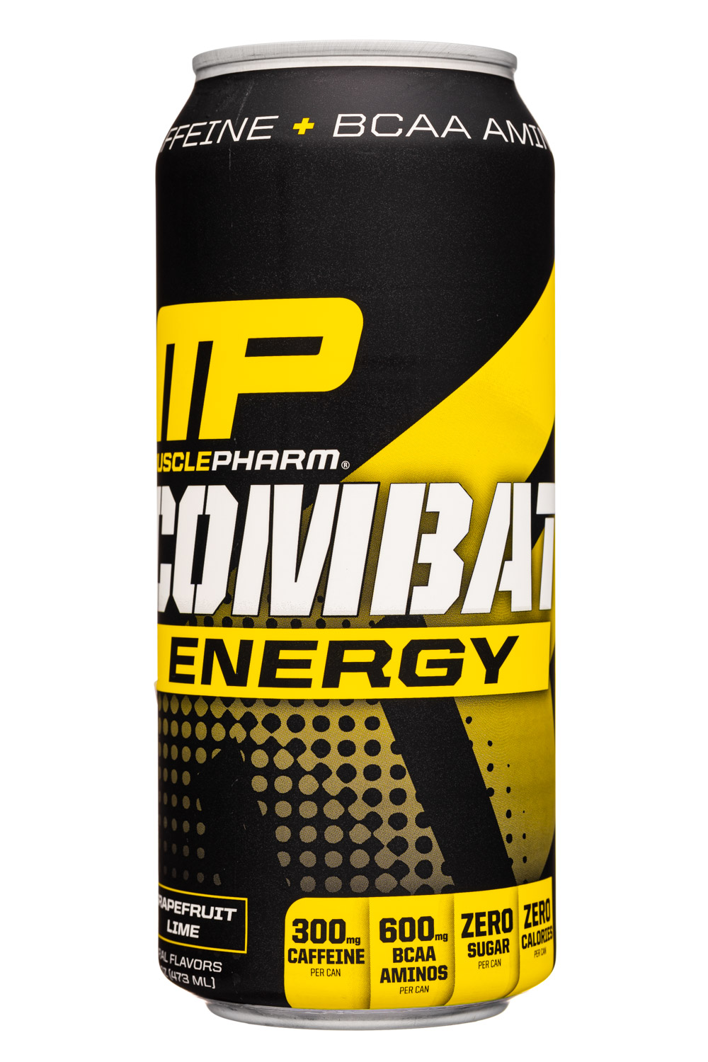 MusclePharm: MusclePharm-16oz-2021-CombatEnergy-GrapefruitLime-Front
