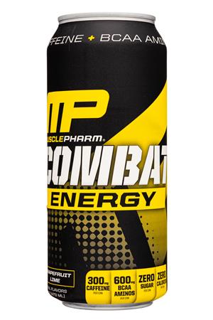MusclePharm: MusclePharm-16oz-2021-CombatEnergy-GrapefruitLime-Front