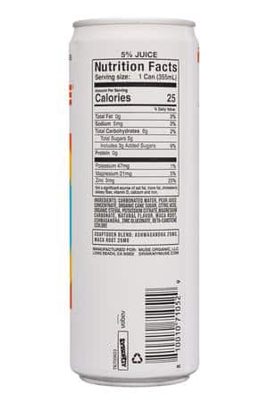 My Muse Organic: MyMuse-12oz-2024-Soda-OrangeUGlad-Facts