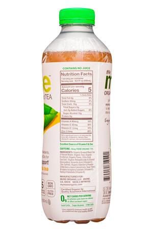 My Muse Organic: MyMuse-17oz-2021-EnhancedTea-LemonBlack-Facts