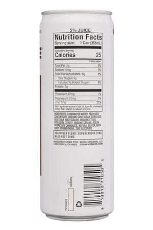 My Muse Organic: MyMuse-12oz-2024-Soda-BlackCherry-Facts